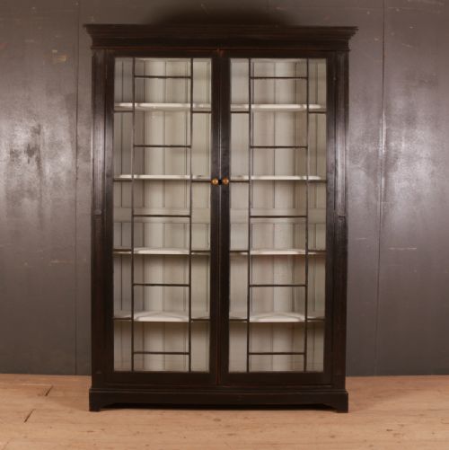 English Glazed Bookcase
