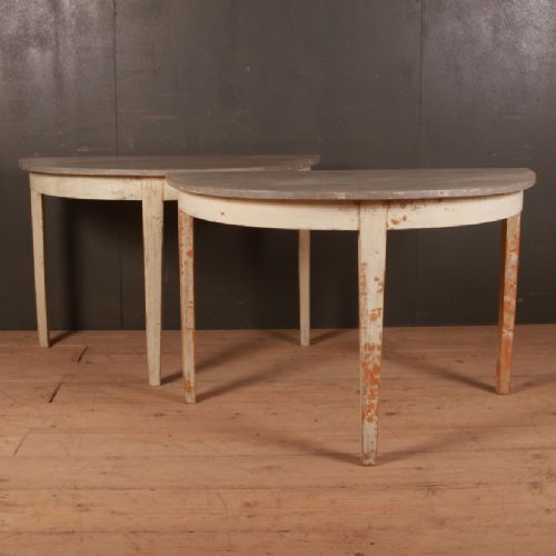 Pair of Swedish Console Tables