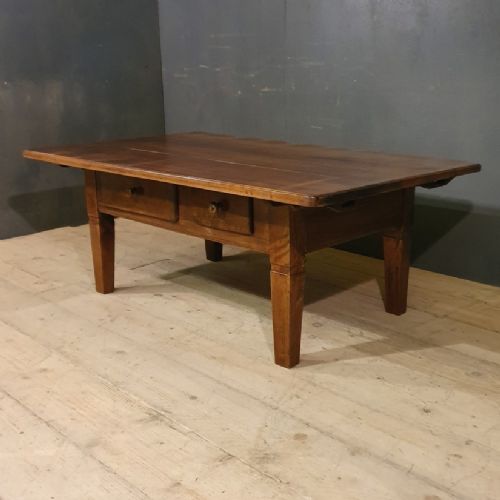 French Walnut Low Table