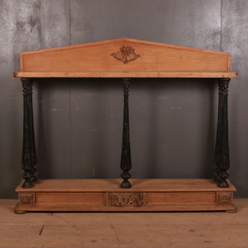 Bleached Oak Console Table