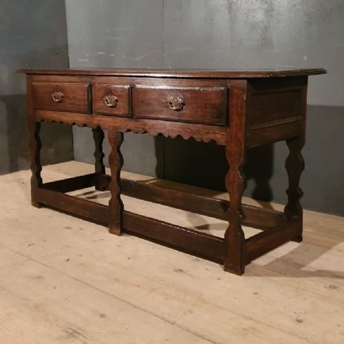 English Oak Dresser Base