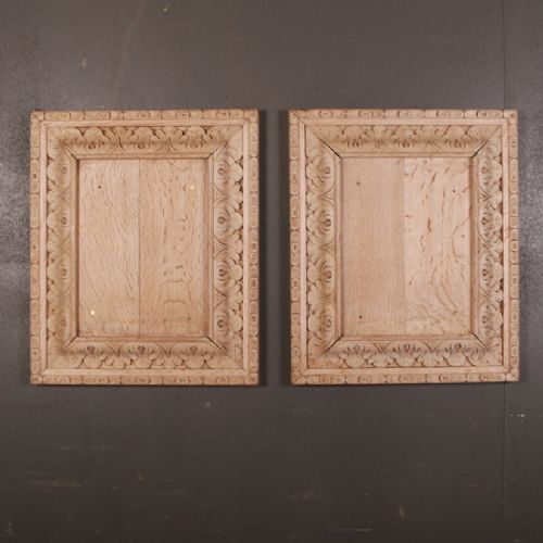 Pair of Carved Panels