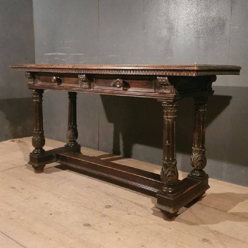 Italian Walnut Serving Table