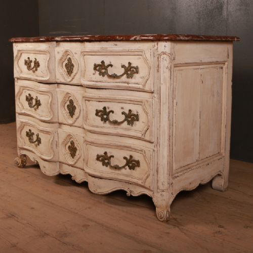 French Serpentine Commode