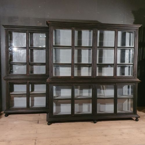 Pair of Glazed Display Cabinets