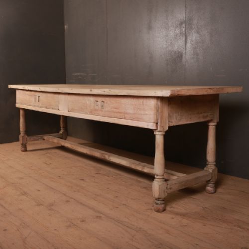 French Oak Serving Table