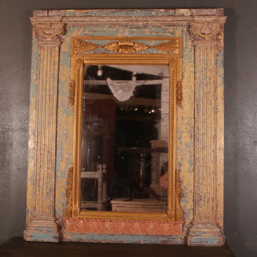 Original Painted French Mirror