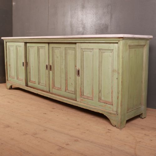 English Original Painted Dresser Base