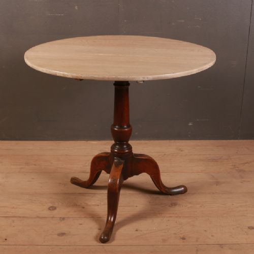 English Oak Tripod Table