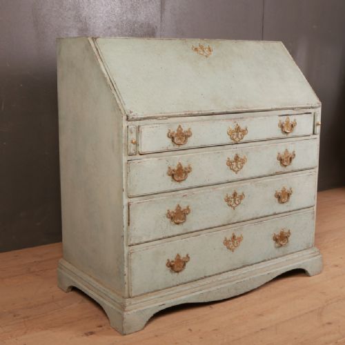 English Painted Bureau