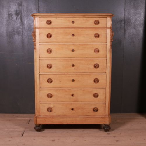 French Narrow Chest of Drawers