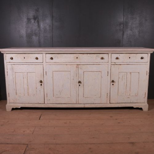 English Original Painted Dresser Base