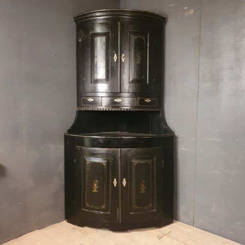 Swedish Corner Cupboard