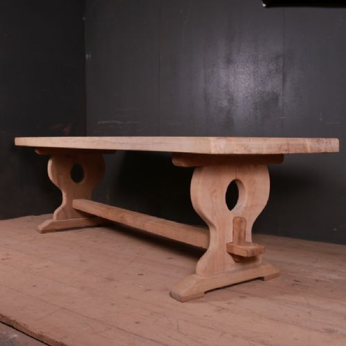 French Monastery Trestle Table