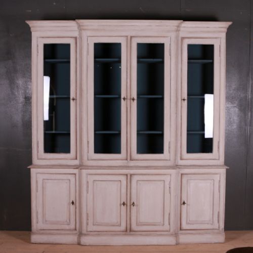 French Breakfront Bookcase
