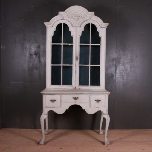 English Painted Vitrine