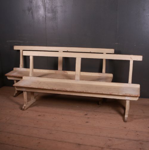 English Original Painted Benches