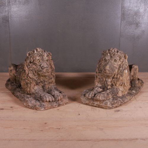 English Recon Stone Lions