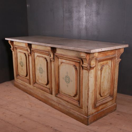 Original Painted Shop Counter