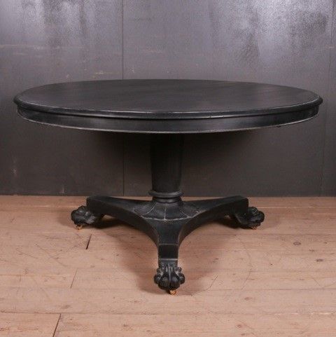 Large Antique Breakfast Table