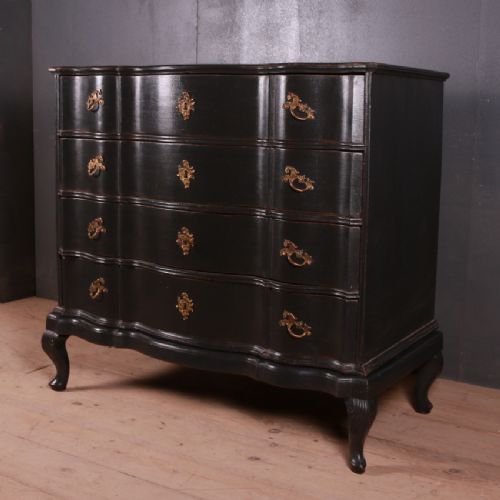 Danish Serpentine Commode