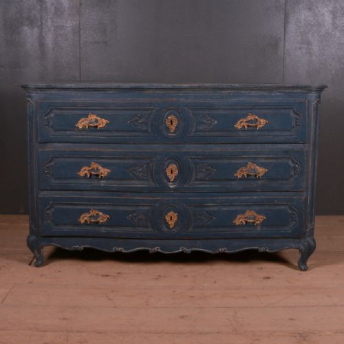 French Serpentine Commode