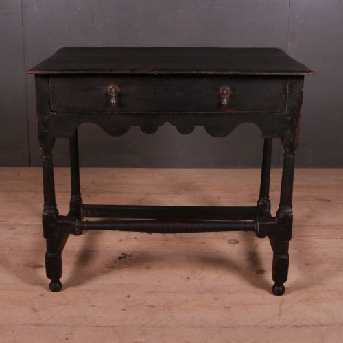 English Oak Side Table/lamp Table