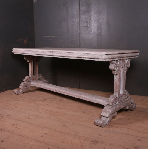 English Oak Side Table/desk