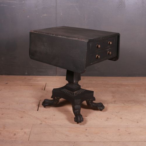 DROP LEAF LAMP TABLE
