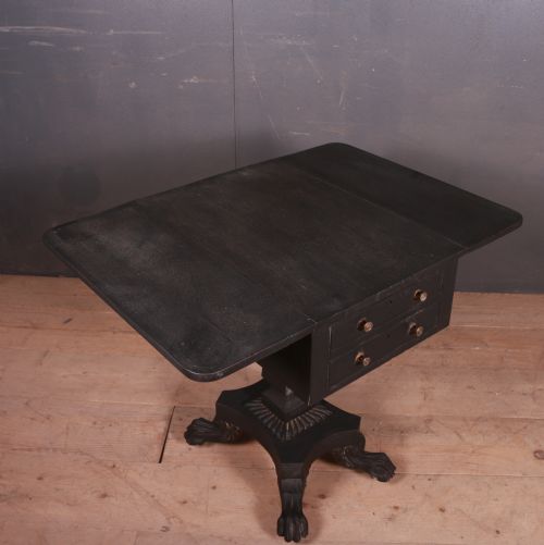 DROP LEAF LAMP TABLE - ADDITIONAL PHOTO 3