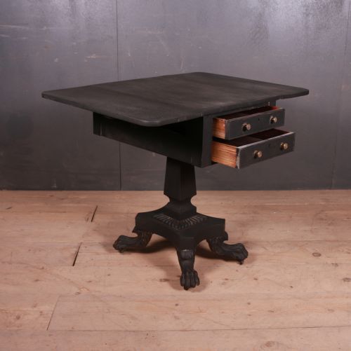 DROP LEAF LAMP TABLE - ADDITIONAL PHOTO 4
