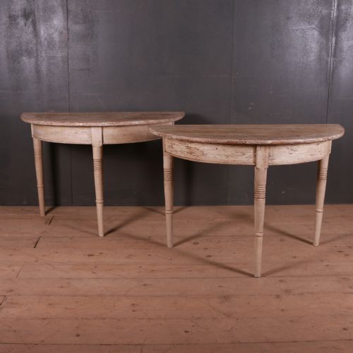 Pair of Swedish Console Tables