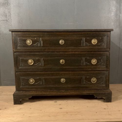 Austrian Carved and Painted Commode