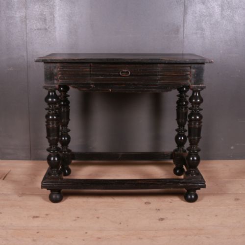 Ebonized Console Table
