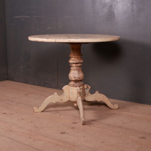 Swedish Original Painted Tripod Table