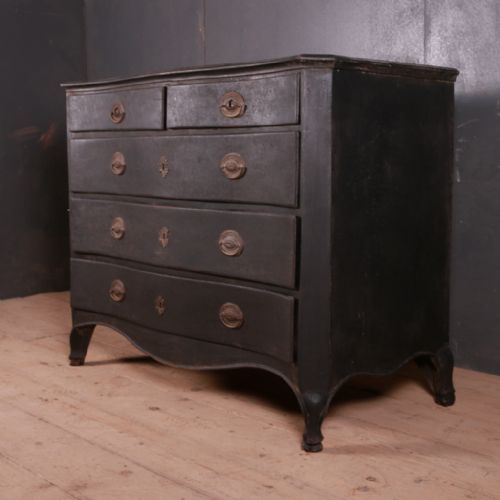 French Serpentine Commode