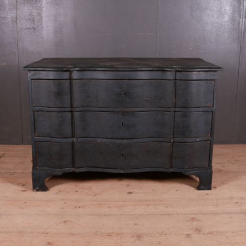 German Serpentine Commode