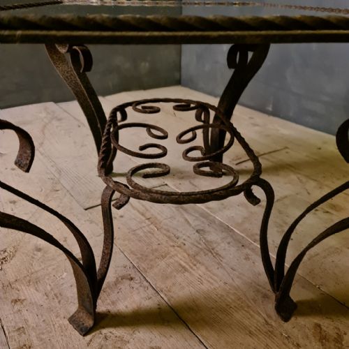 FRENCH MIRRORED LOW TABLE - ADDITIONAL PHOTO 3
