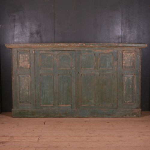 English Original Painted Housekeepers Cupboard