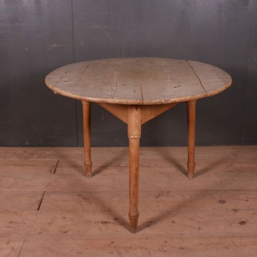 English Pine Cricket Table