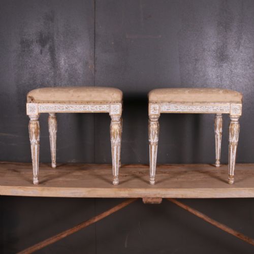 Pair of Gustavian Stools