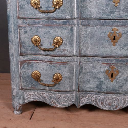 FRENCH SERPENTINE COMMODE - ADDITIONAL PHOTO 2