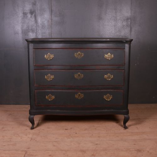 Danish Serpentine Commode