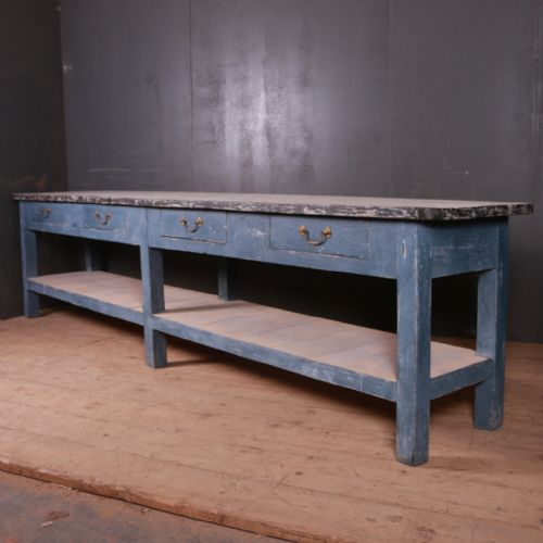 English Painted Dresser Base
