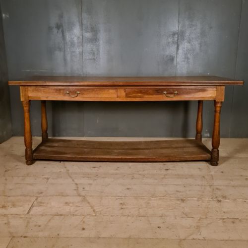 French Walnut Drapers Table