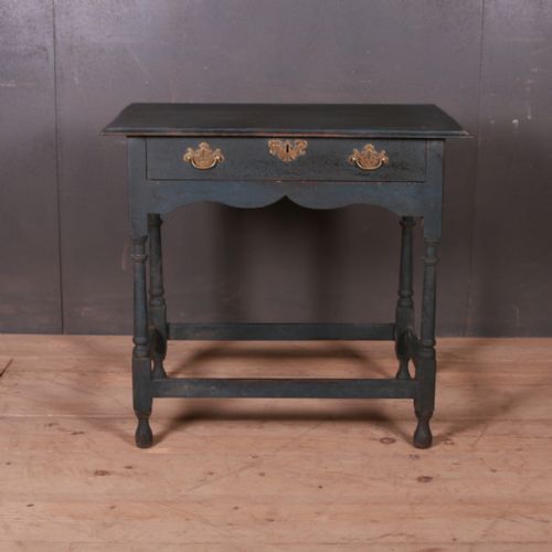 English Painted Lamp Table