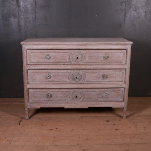 French Bleached Oak Commode