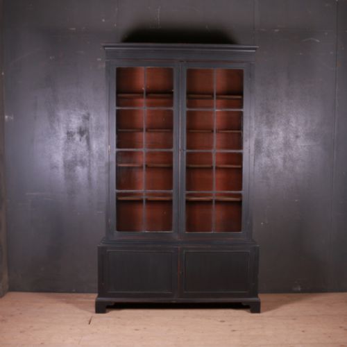 English Painted Bookcase