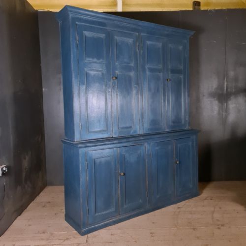 English Painted Housekeepers Cupboard