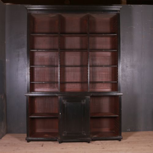 English Painted Library Bookcase